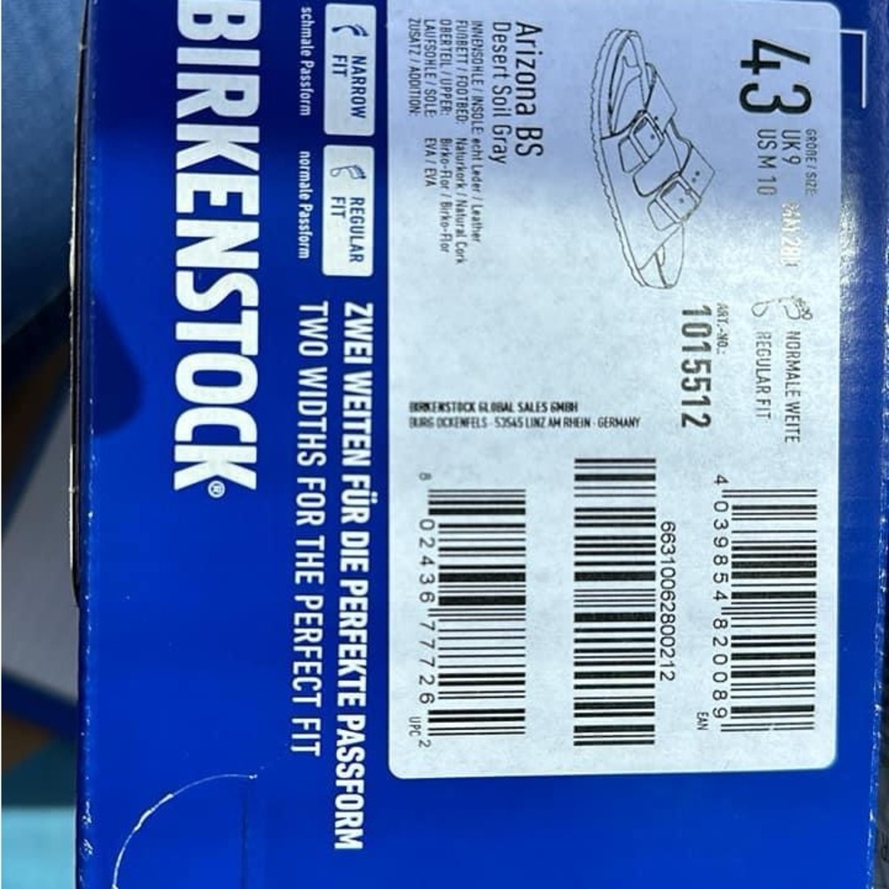 NEW Birkenstocks still in the box
